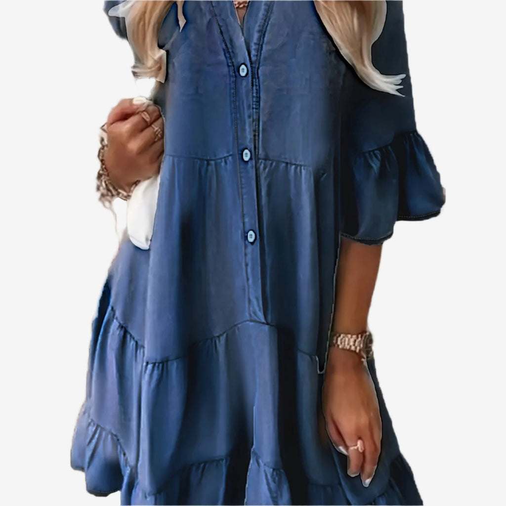 Alondra™ blauwe tuniek