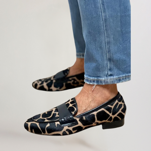 Nora | Exclusieve mocassins met platte hak
