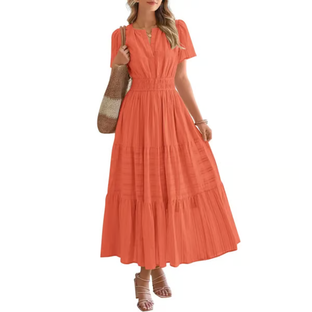 Elara – Luchtige, comfortabele maxi-jurk