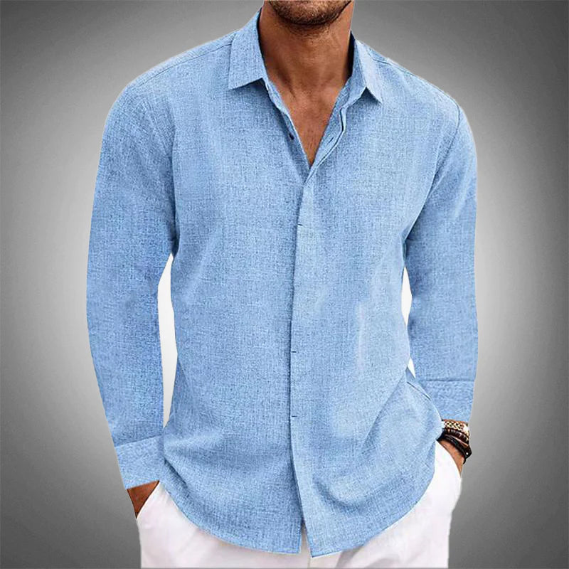 Harrington zomershirt voor optimaal ademend comfort