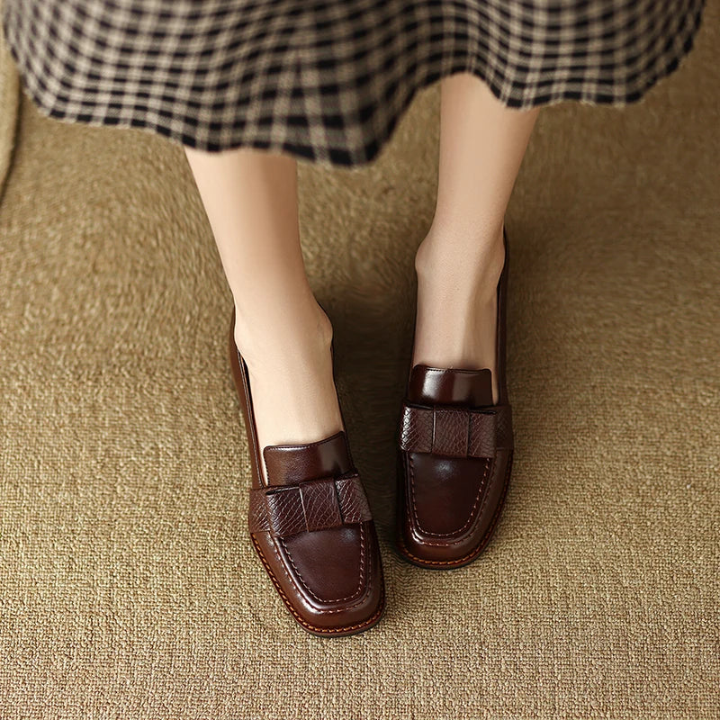 Contessa loafers met knoop
