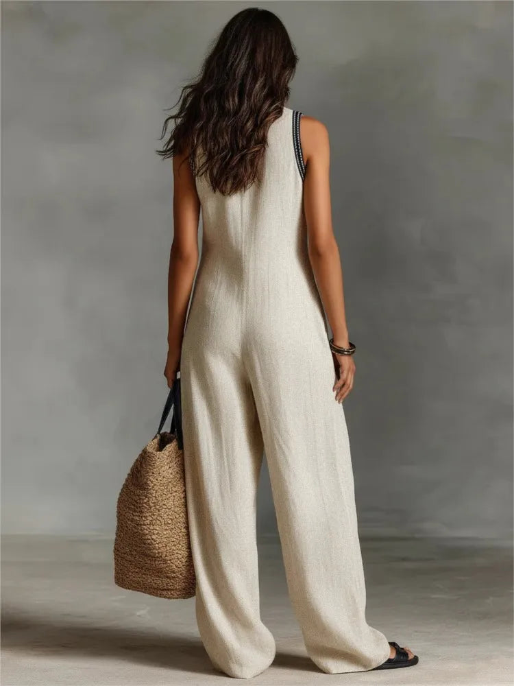 Guadalupe | Mouwloze damesmonokini met hoge hals