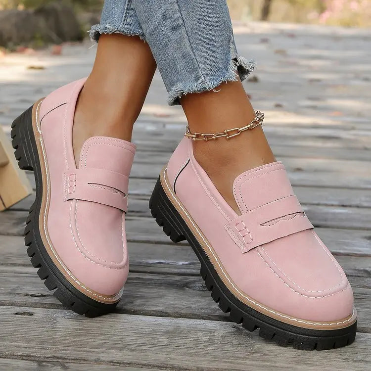 Alverina™ - Mocassins mit strukturiertem Profil