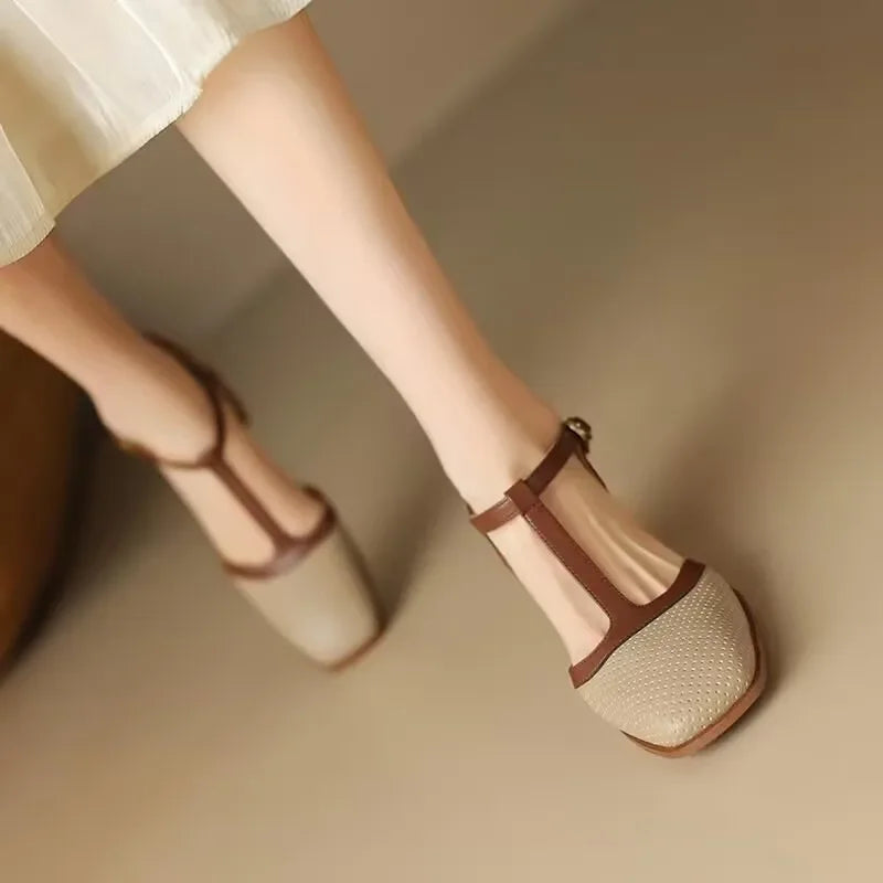 Katarzyna | Orthopedische schoenen met middelhoge hak