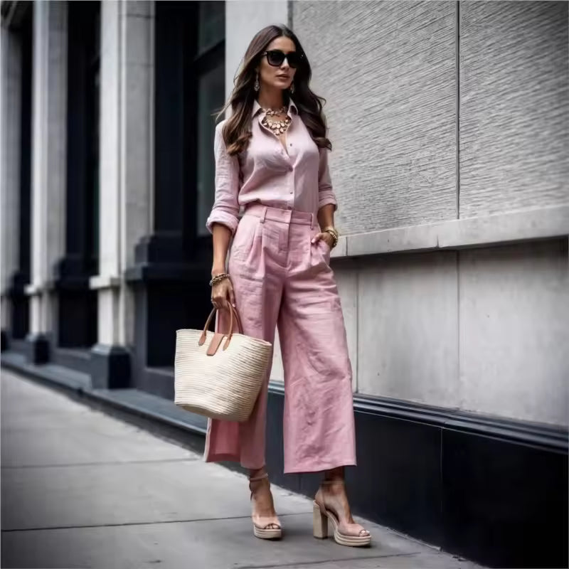 Noor™ || Casual set met broek