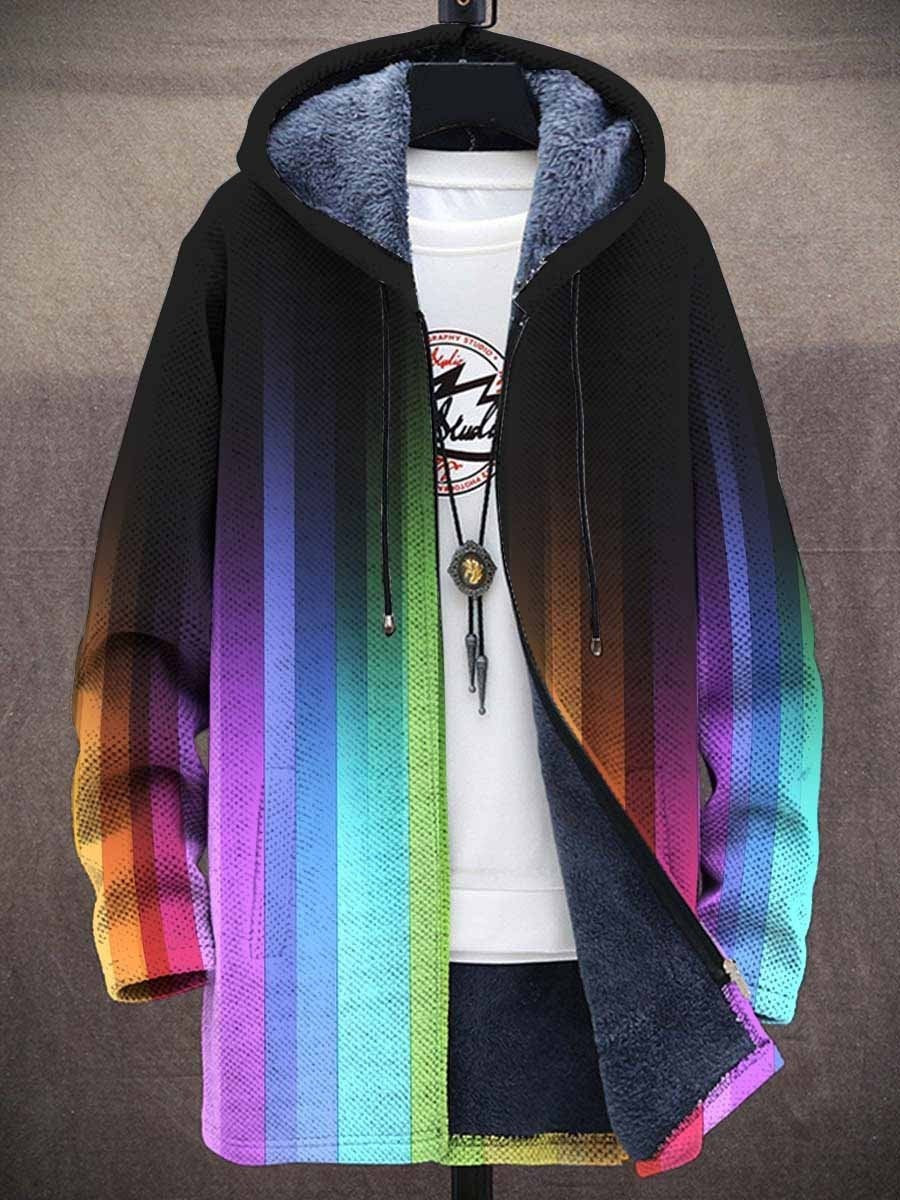Tasma™ - Luxe, op kunst geïnspireerde hoodie met rits