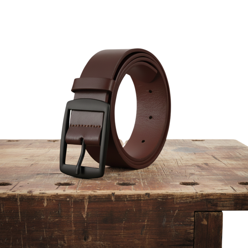 Milanese leren riem