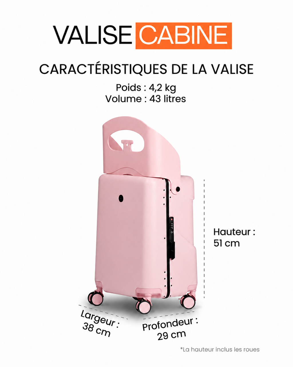 Valtaro™ | Valise-Siège de Voyage