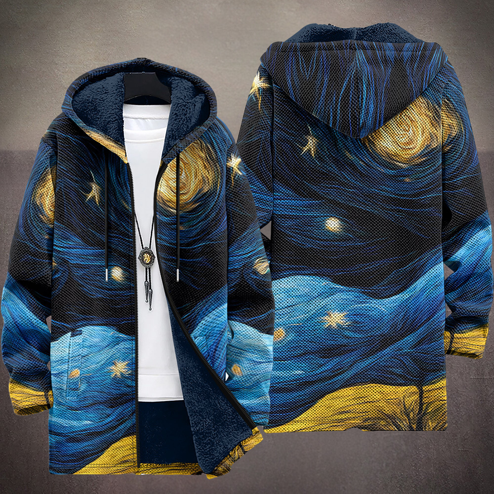 Waverley™ - Luxe, op kunst geïnspireerde hoodie met rits