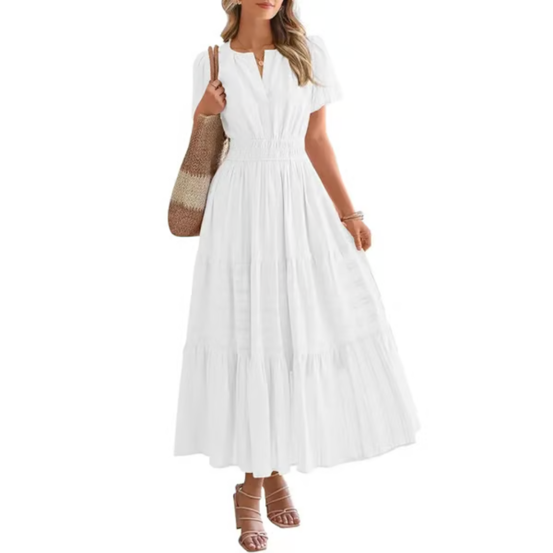 Elara – Luchtige, comfortabele maxi-jurk