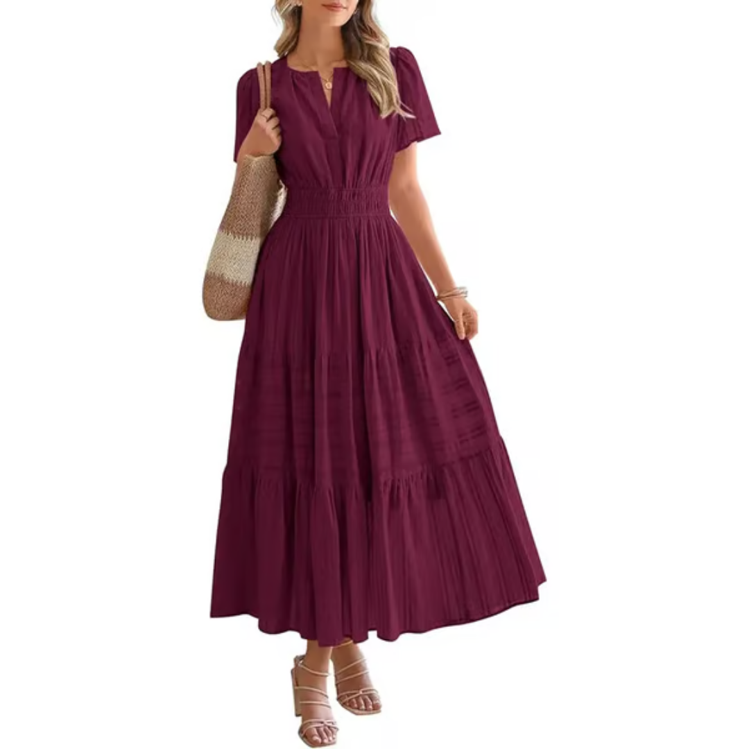 Elara – Luchtige, comfortabele maxi-jurk