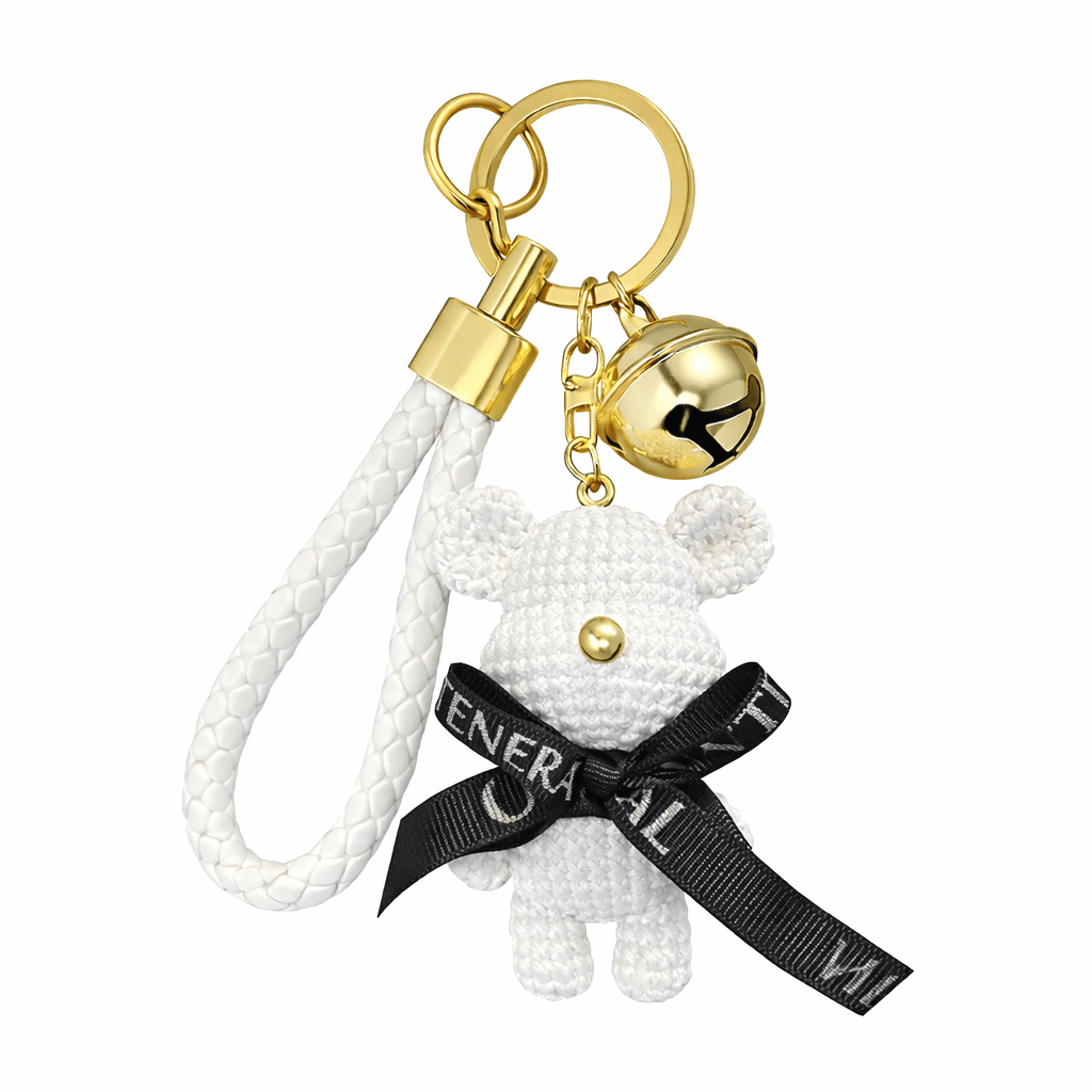 Ourson | Eleganter goldener Schlüsselanhänger