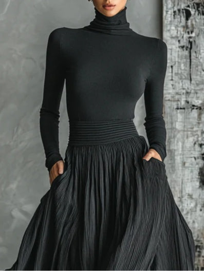 Eva™ || Elegante set met plooirok