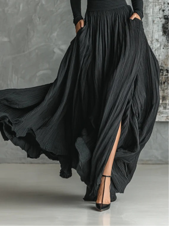 Eva™ || Elegante set met plooirok