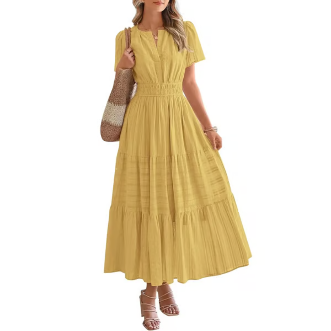 Elara – Luchtige, comfortabele maxi-jurk