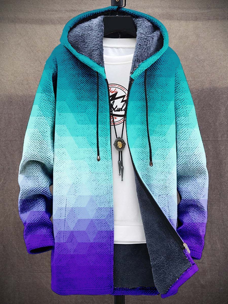 Yindi™ - Luxe, op kunst geïnspireerde hoodie met rits