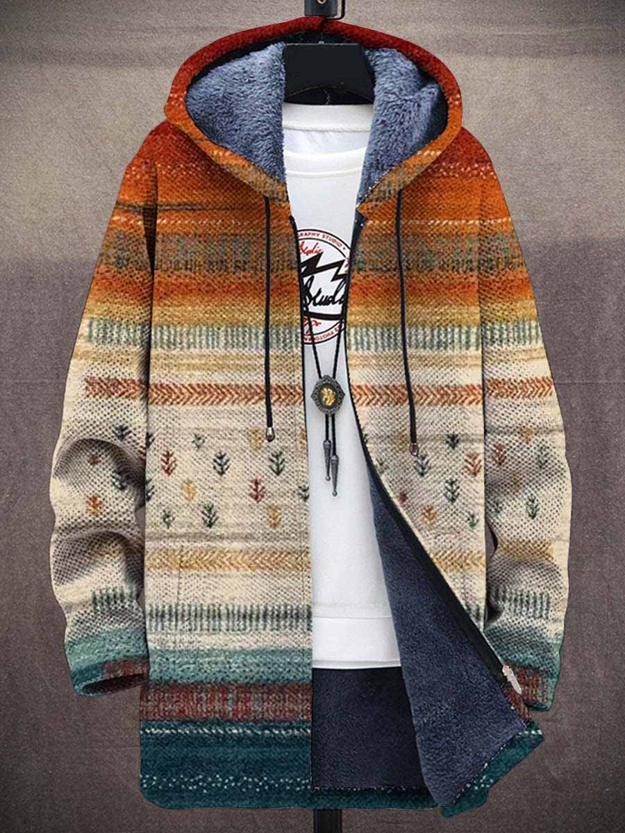 Zalie™ - Luxe, op kunst geïnspireerde hoodie met rits