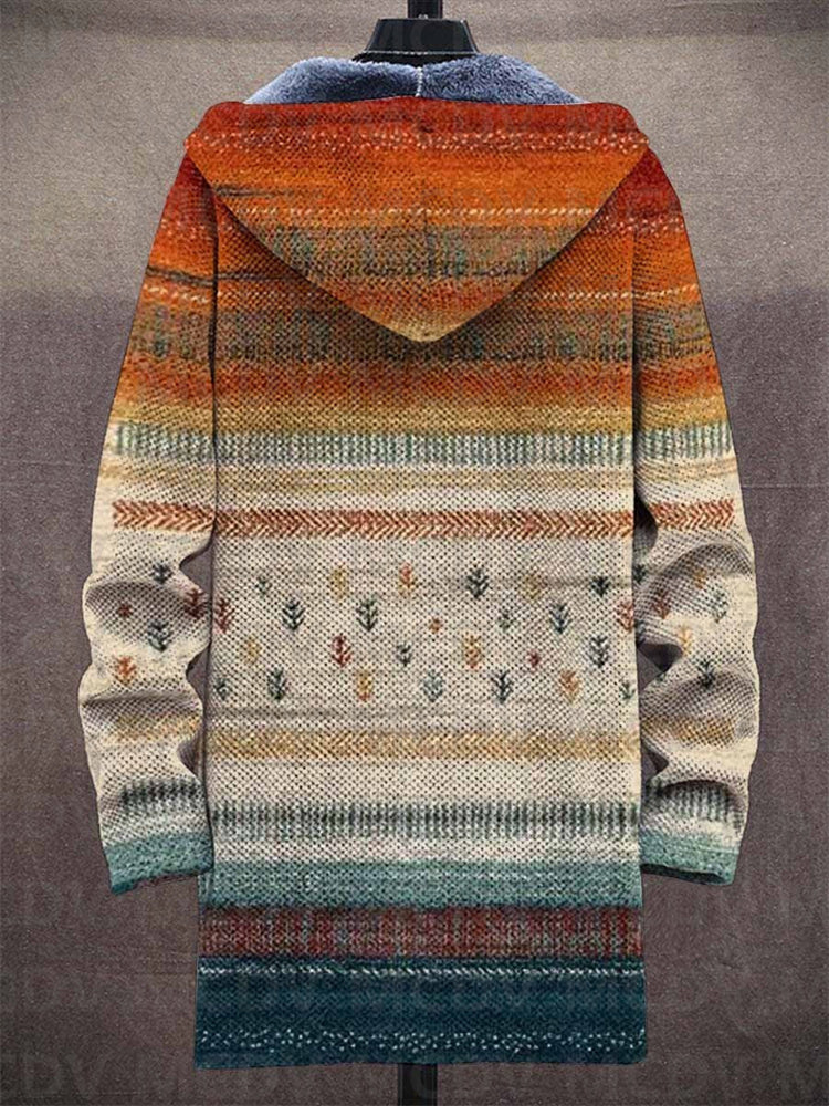 Zalie™ - Luxe, op kunst geïnspireerde hoodie met rits