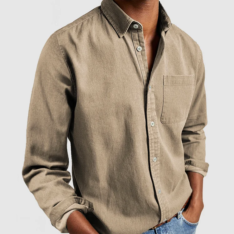 Harrington klassiek casual overhemd