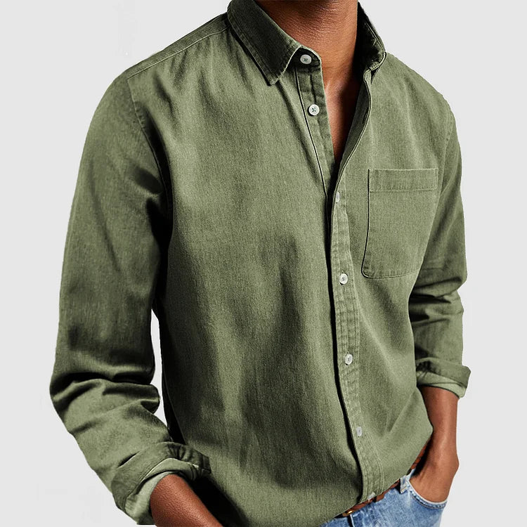 Harrington klassiek casual overhemd