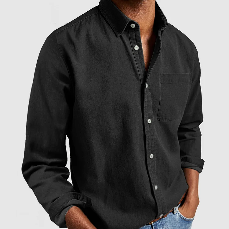 Harrington klassiek casual overhemd