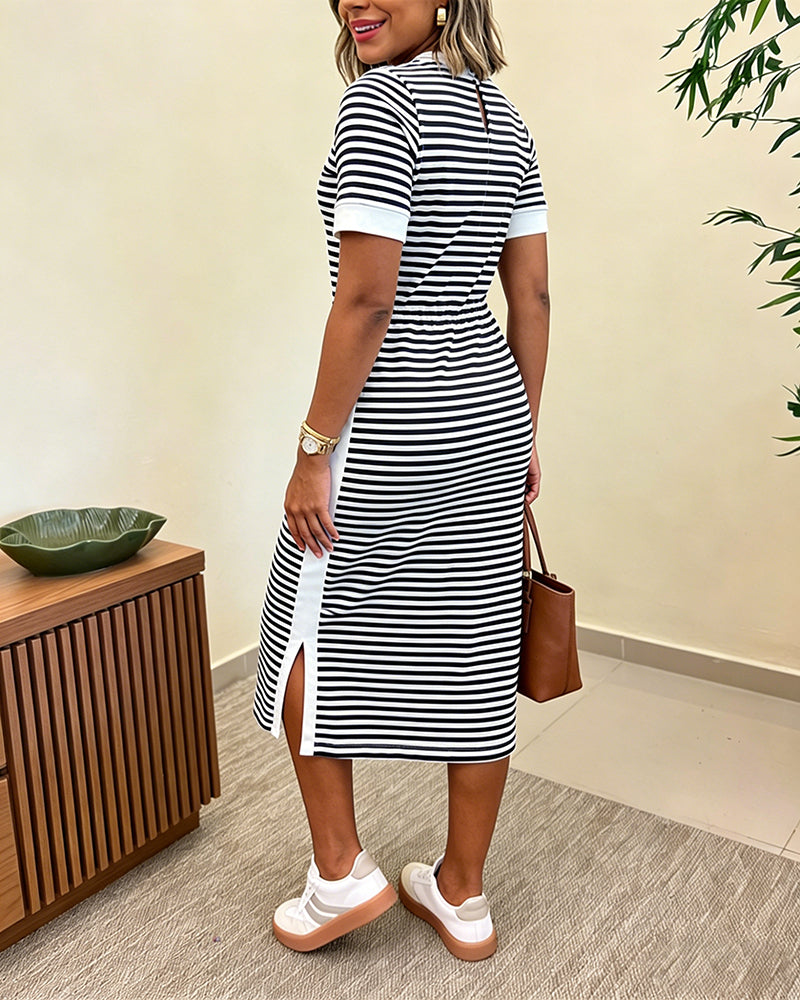 Lunessa™ | Figuurvormende midi-jurk