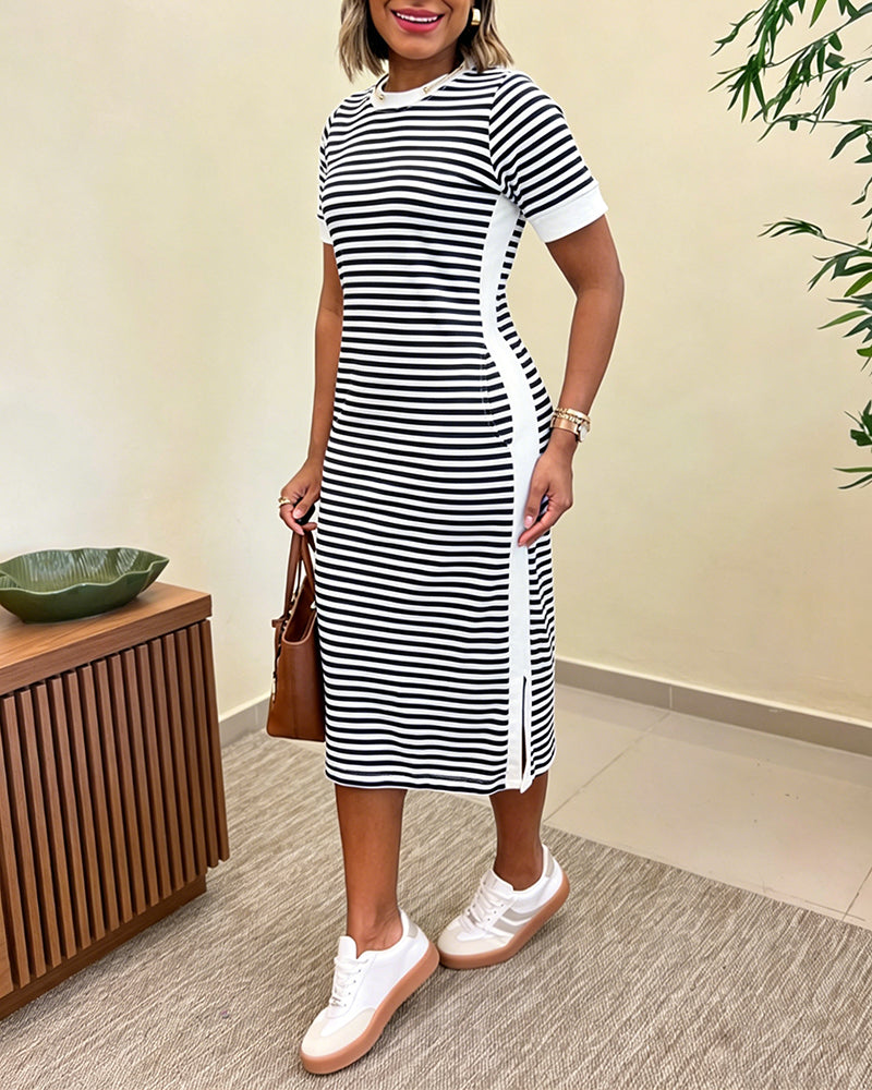 Lunessa™ | Figuurvormende midi-jurk