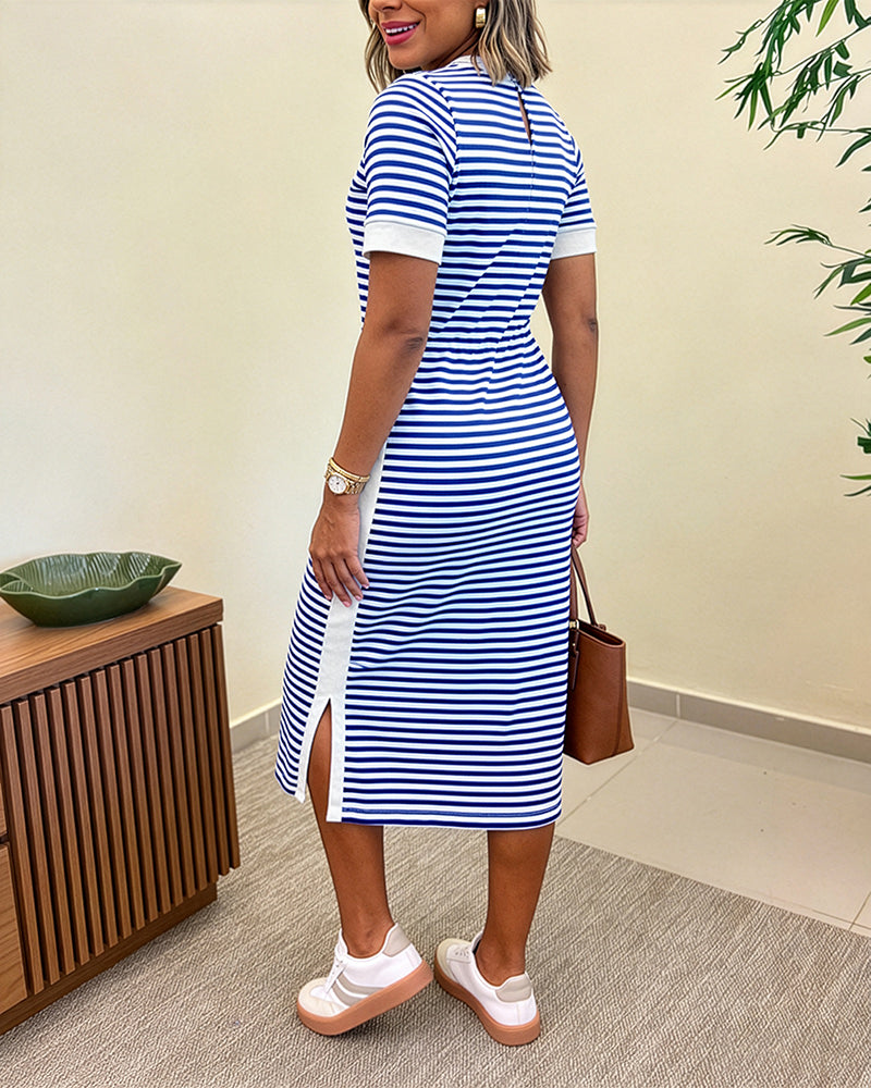 Lunessa™ | Figuurvormende midi-jurk