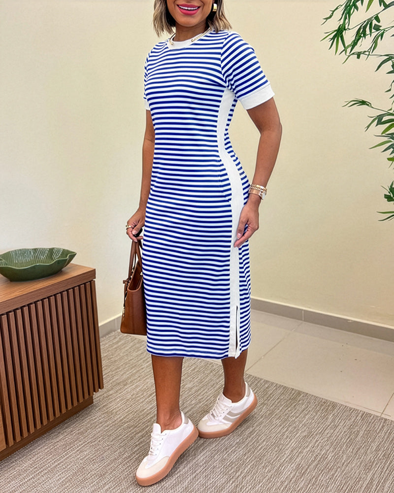 Lunessa™ | Figuurvormende midi-jurk