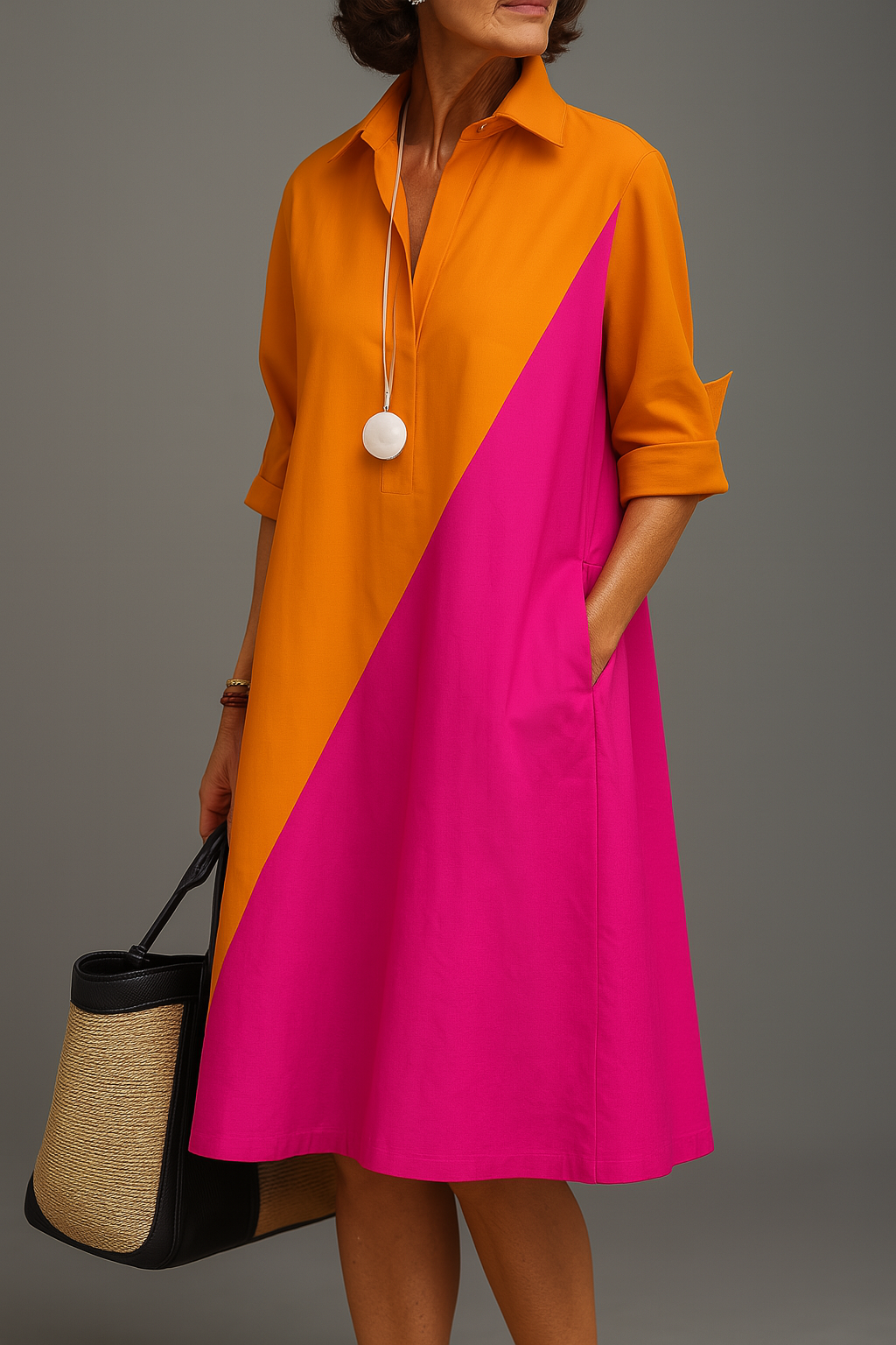 Kayla™ | Comfortabele midi-jurk