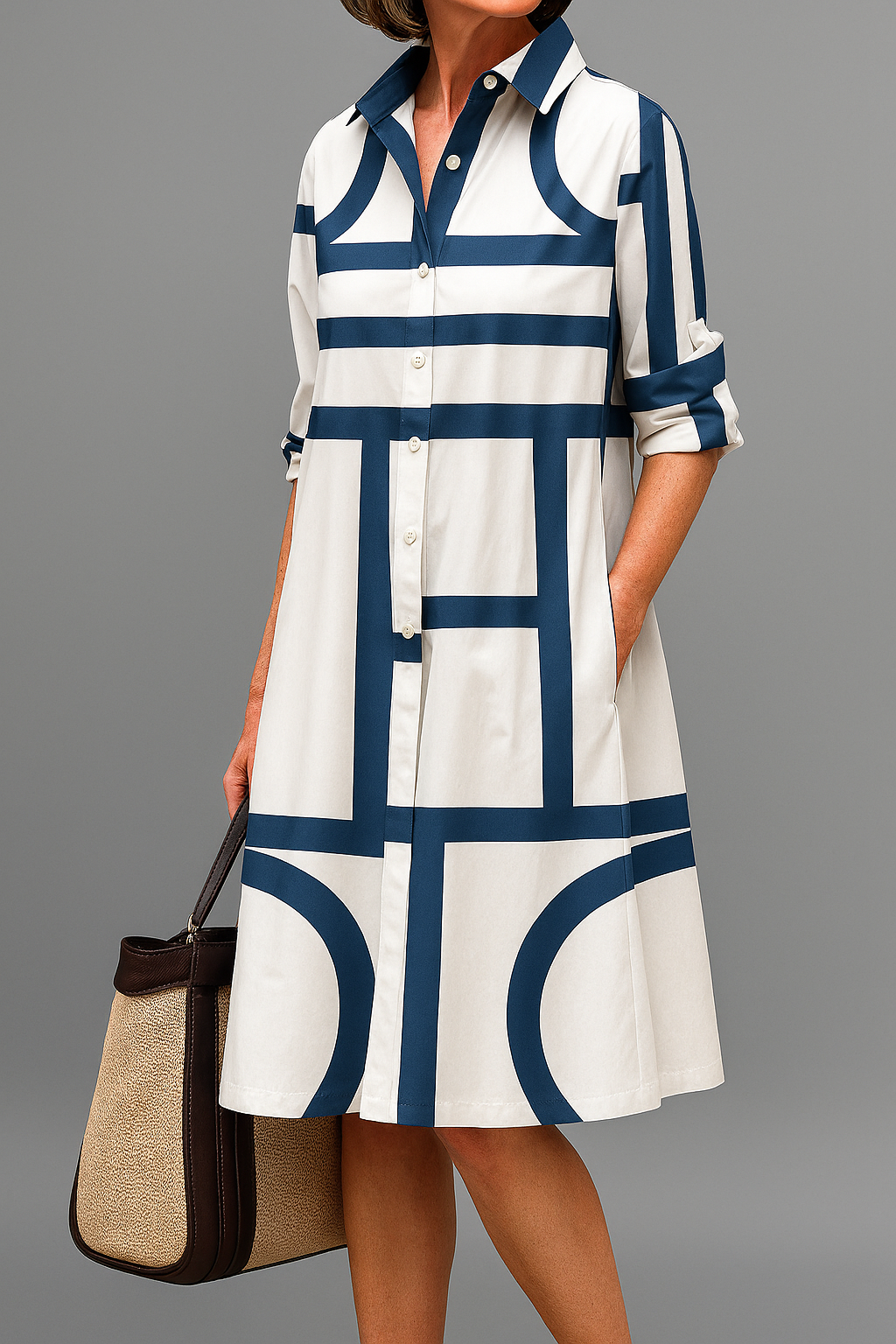 Sienna™ | Elegante midi-jurk