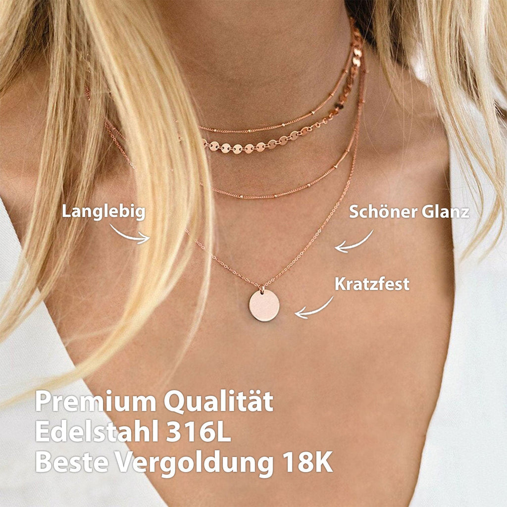 BonnyBoho Kettingset Roos