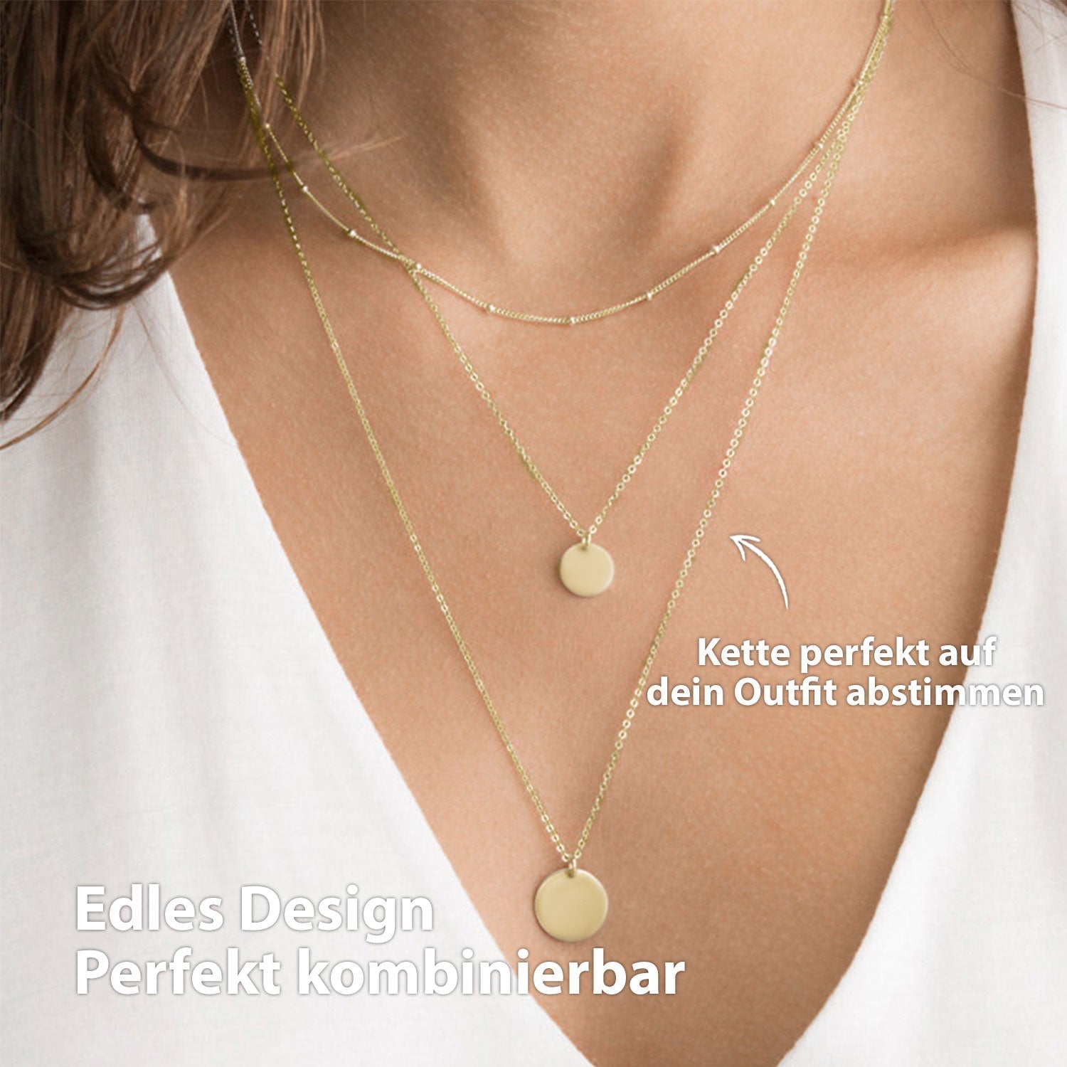 BonnyDot ketting goud