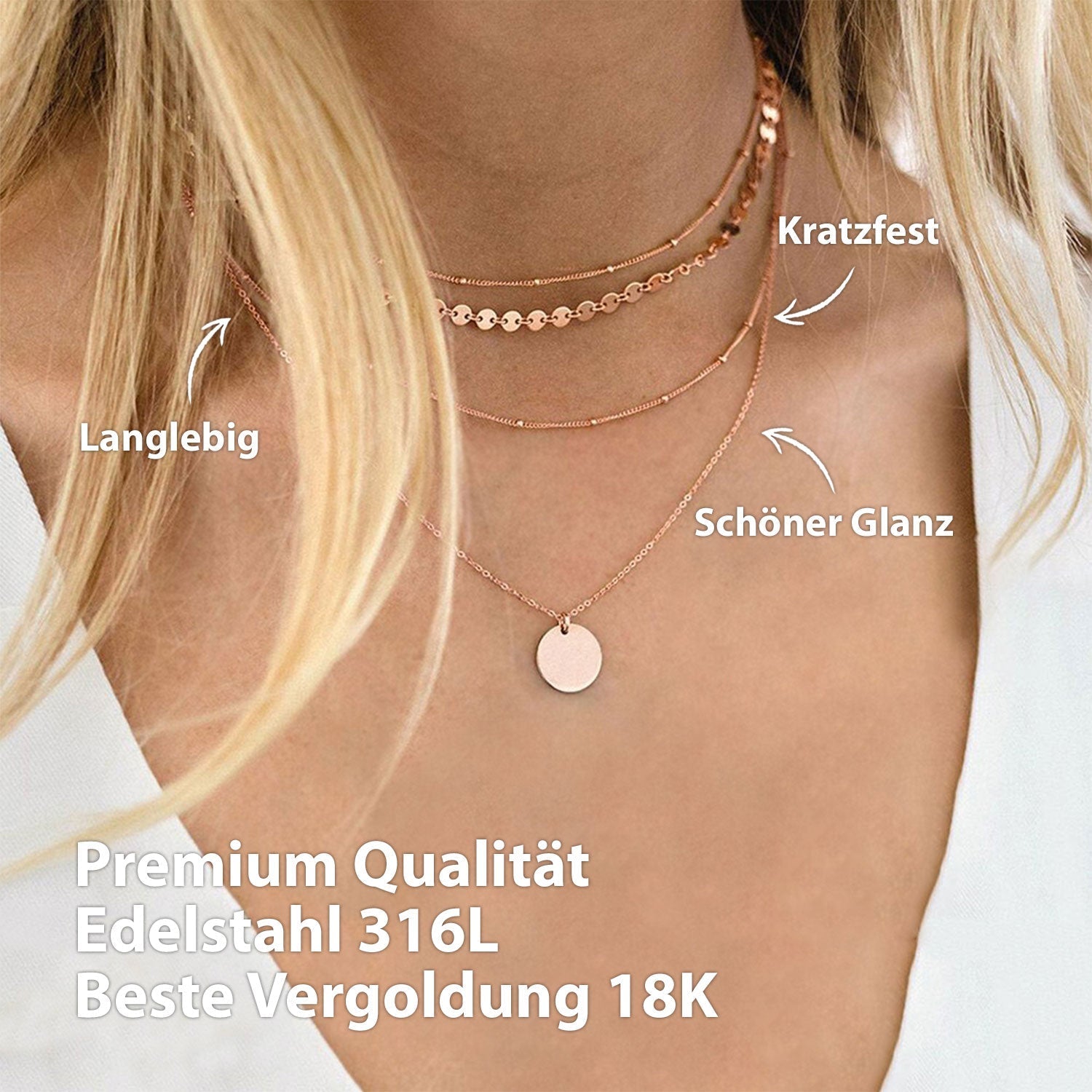 BonnyDot ketting roos