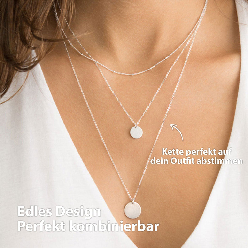 BonnyDot ketting zilver