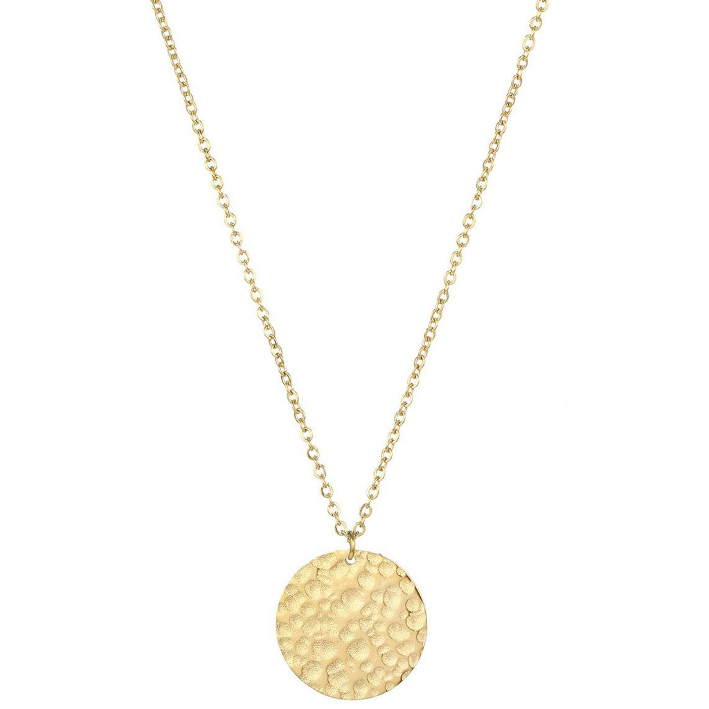 BonnyMoonbase ketting met gouden plaatje