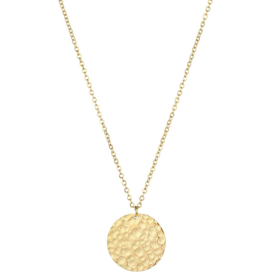 BonnyMoonbase ketting met gouden plaatje