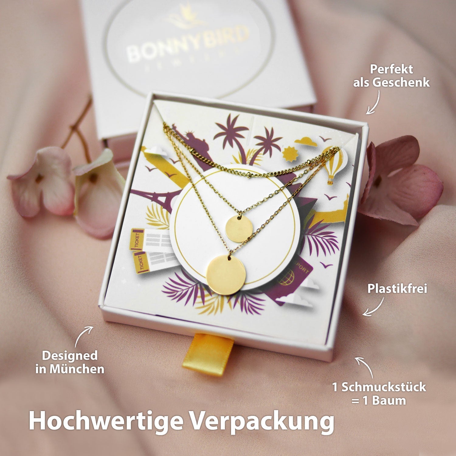 BonnySydney Ketting Set Goud