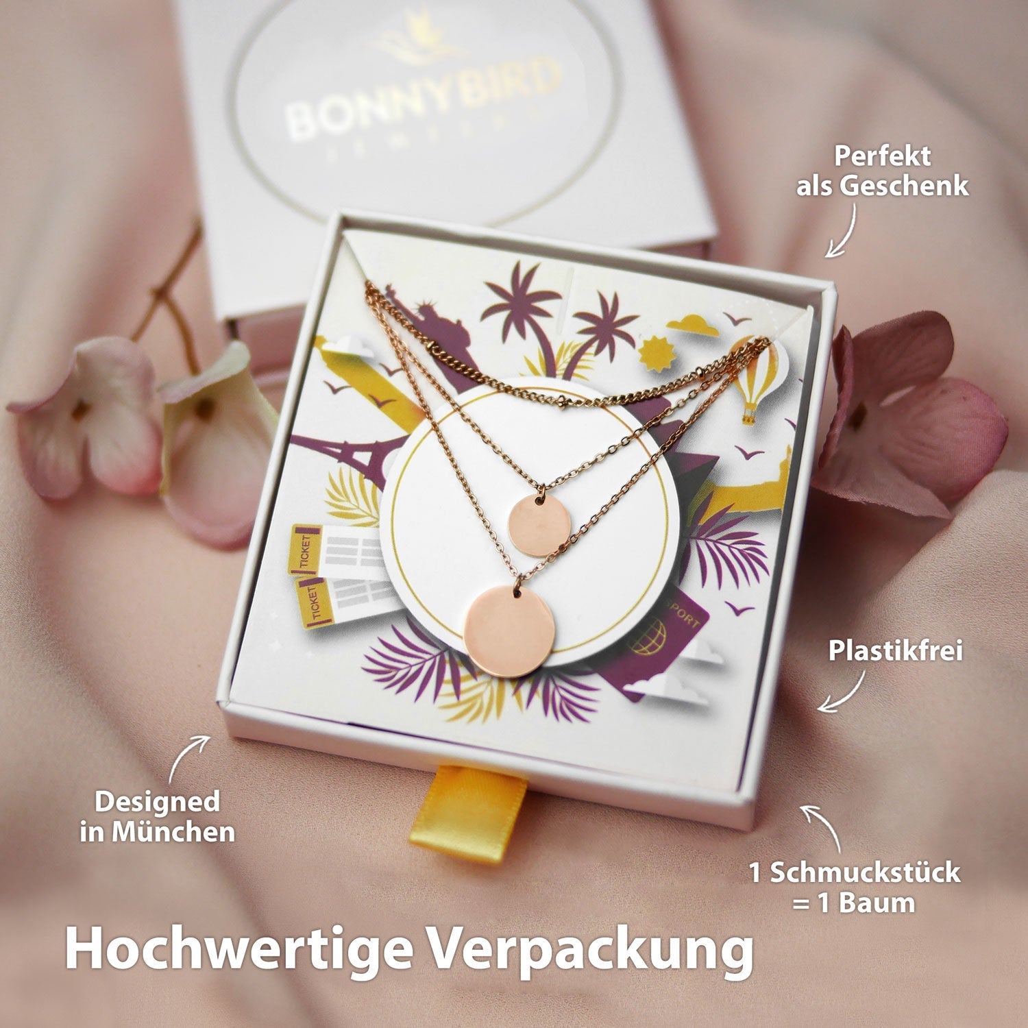 BonnySydney Kettingset Roos