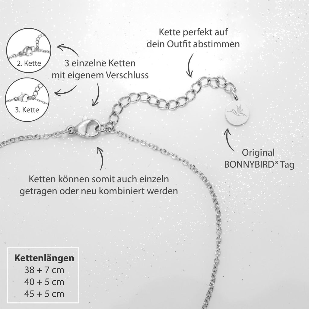 BonnySydney kettingset zilver