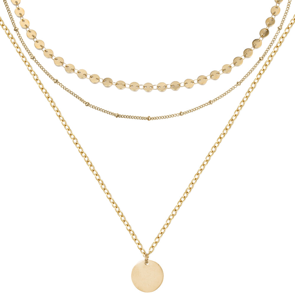 Bundel: BonnyBoho + BonnyDots Kettingset Goud