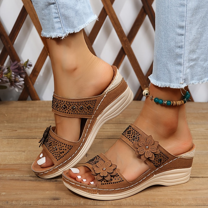 Bequeme Keilsandalen Suzanne