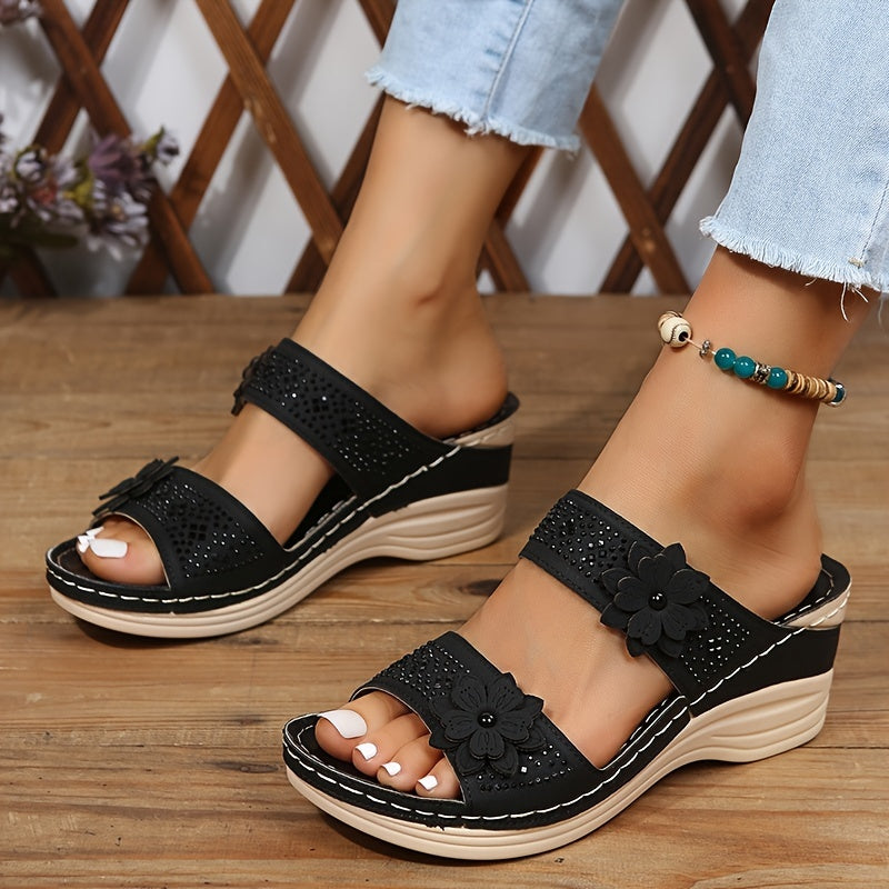 Bequeme Keilsandalen Suzanne