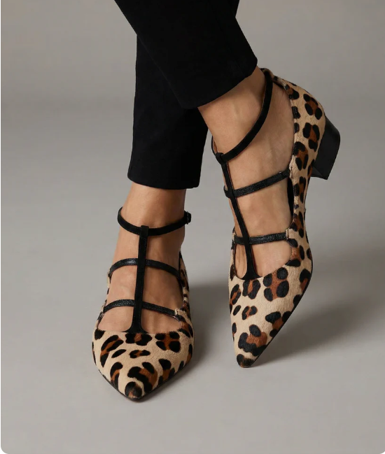 Lunavia™ - Elegante Stiefeletten mit Leopardenmuster