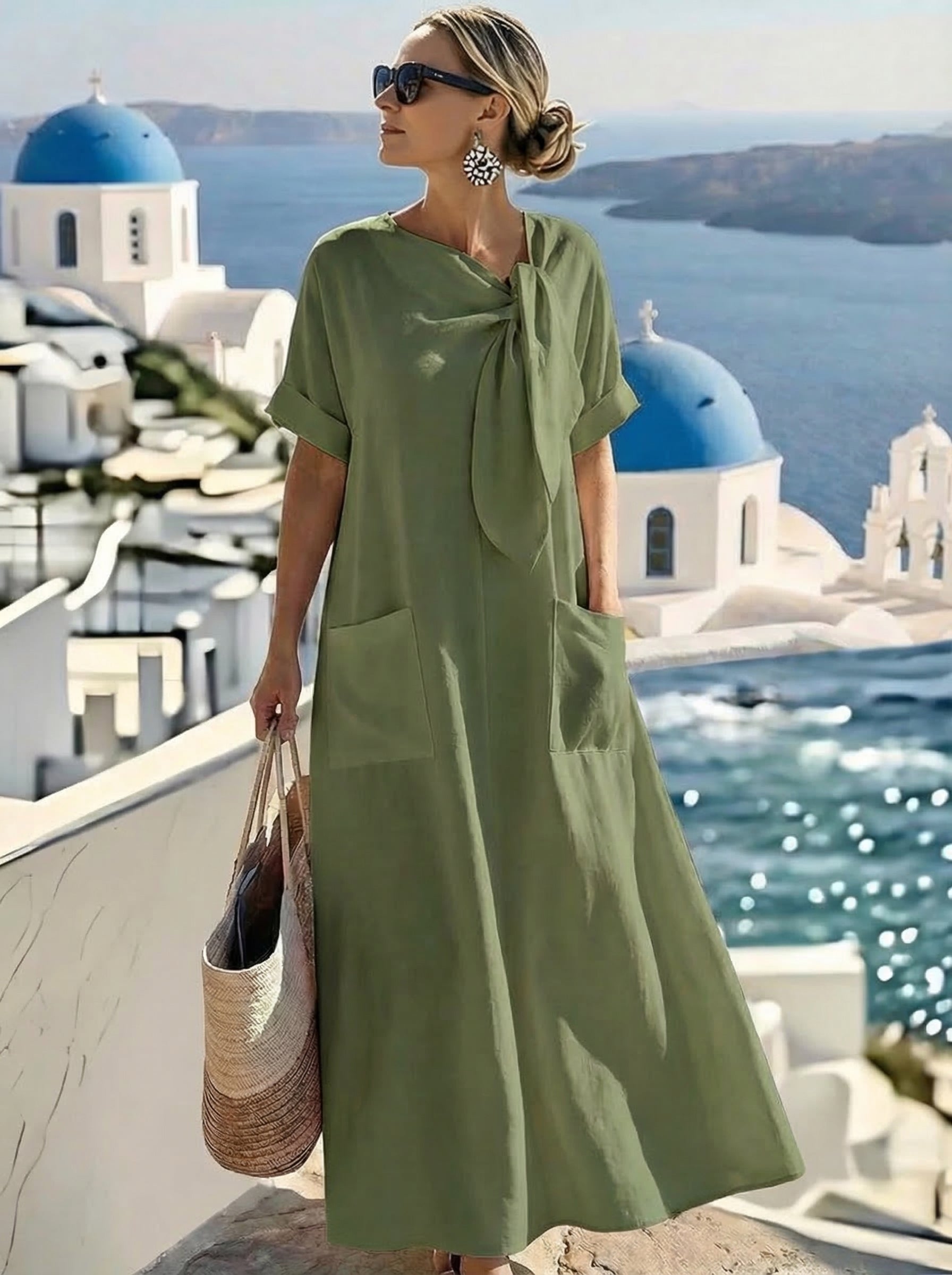 Fleur™ Abito Elegante con-tas