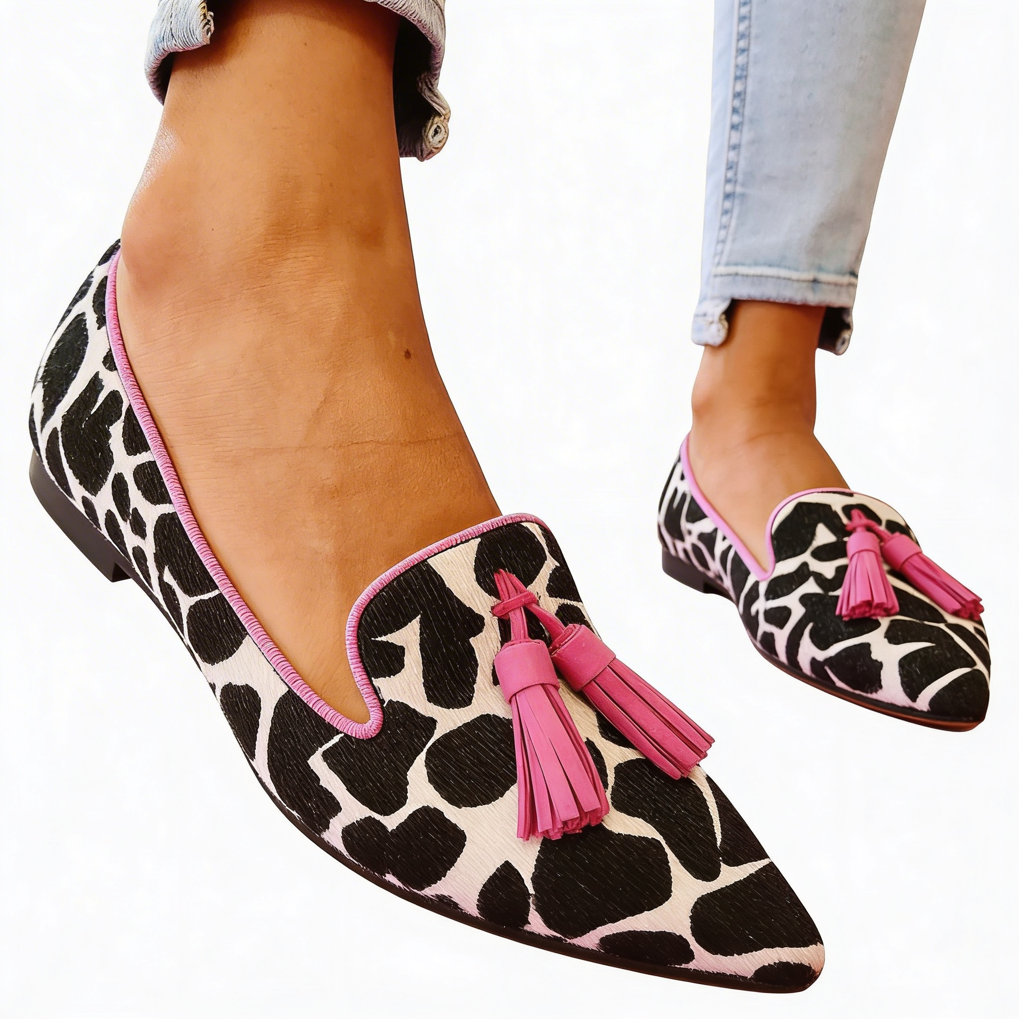Julia | Elegante puntige mocassins