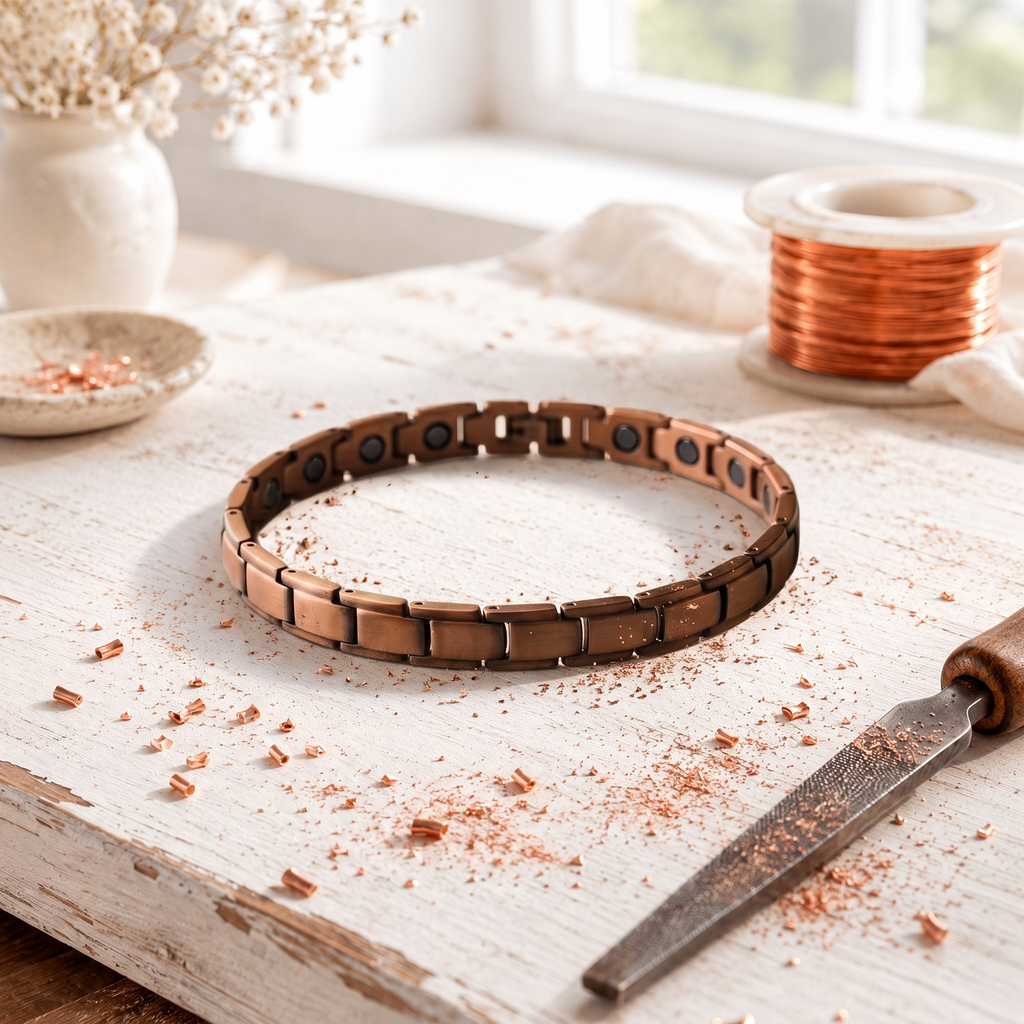 Kupfer Fußarmband