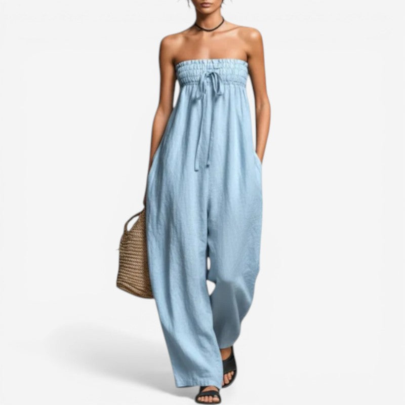 Savaiah™ strapless jumpsuit