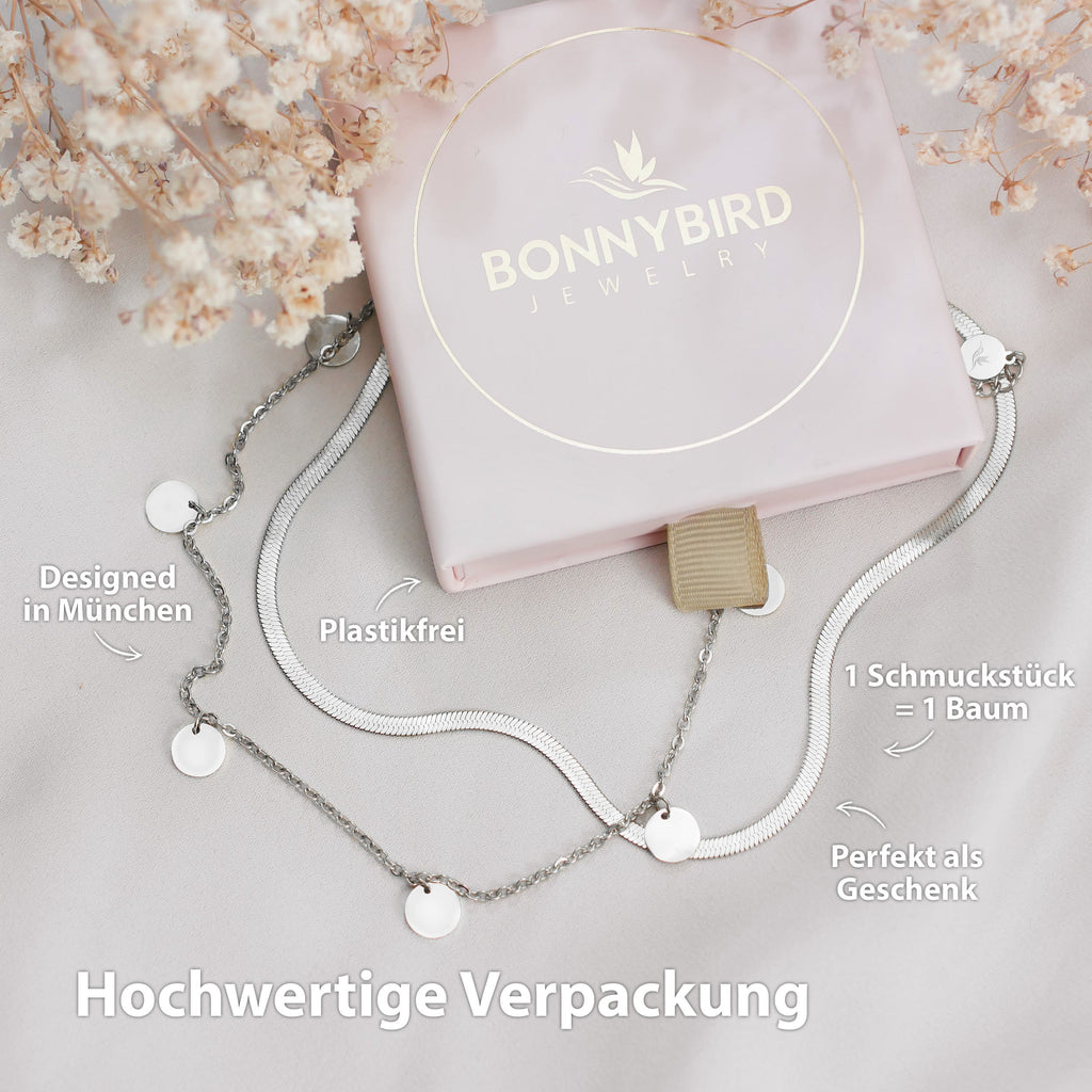 BonnySnake slangenketting zilver