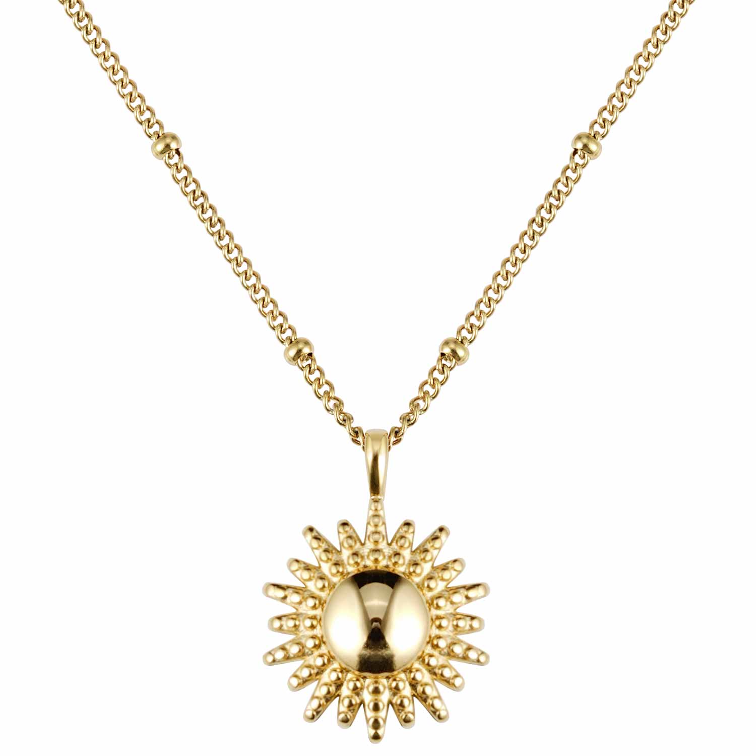 BonnySun ketting zon goud